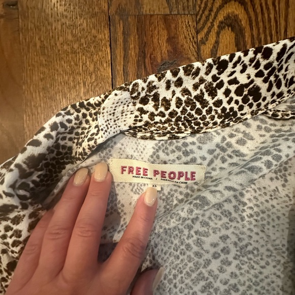 Free people wild nights duster snake skin - Picture 6 of 9